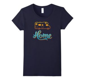 Trailer Park Funny RV T-Shirt With Mobile Home Print