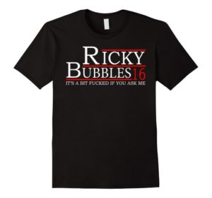 Vote Ricky And Bubbles In 2016 Presidential Elections Shirt