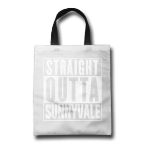 New Shopping Grocery Reusable Bag - Straight Outta Sunnyvale - Trailer Park Boys