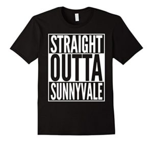 Tee Shirt With Sunnyvale Trailer Park Design