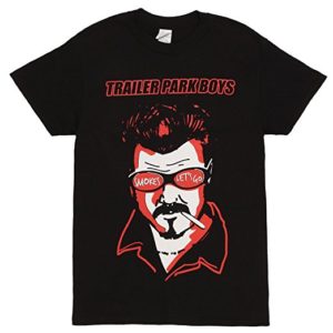 Ricky Smokes Adult T-Shirt Of Trailer Park Boys