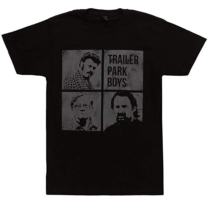 Trailer Park Boys Boxed Characters Adult T-Shirt By Kings Road Merch