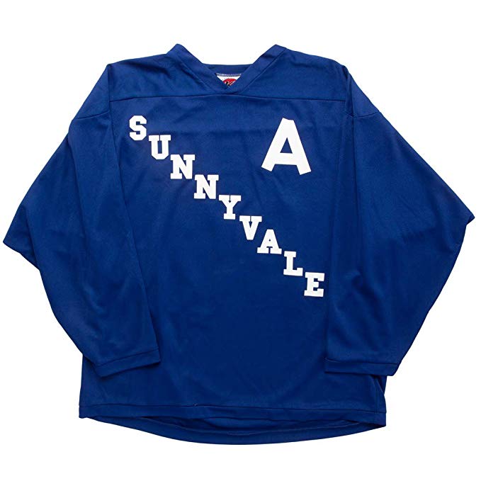 bubbles sunnyvale hockey jersey blue