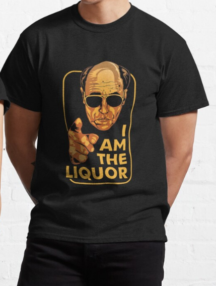 i am the liquor jim lahey pointing shirt