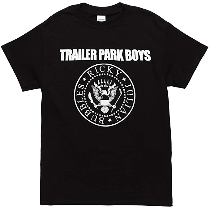 trailer park boys mens ramones seal t shirt