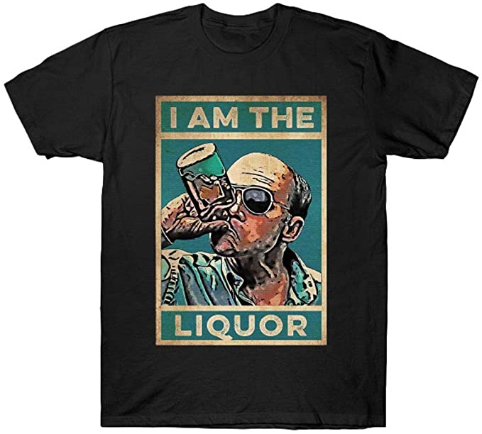 jim lahey i am the liquor shirt in black
