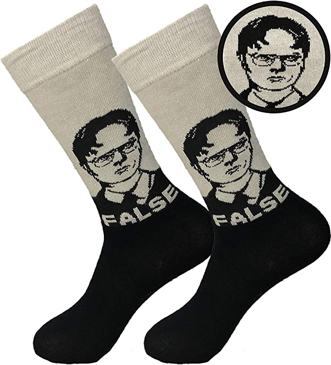 dwight schrute socks