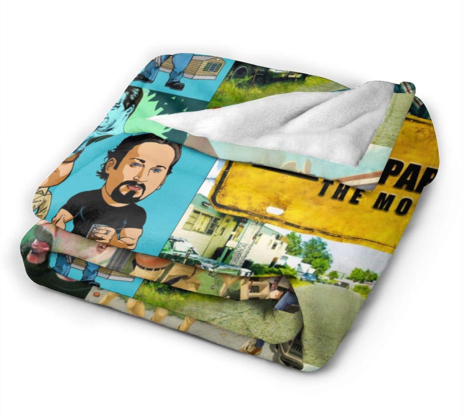 Ultra Soft Fleece Trailer Park Boys Throw Blanket Picturing The Boys On Your Couch