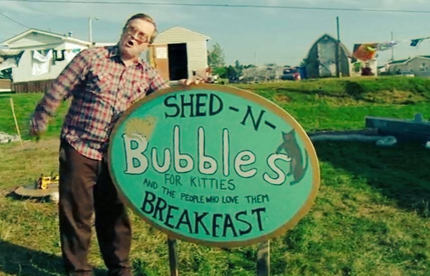 bubbles shed and breakfast