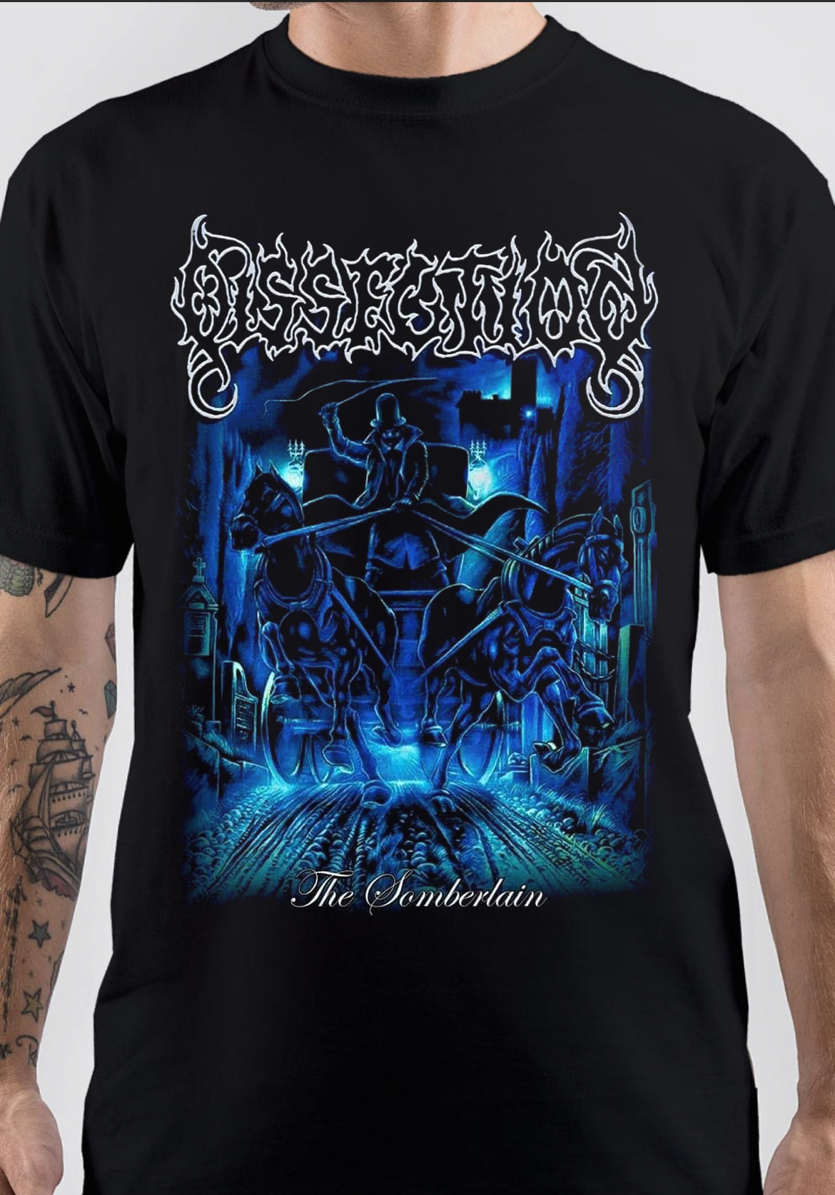 dissection band t shirts